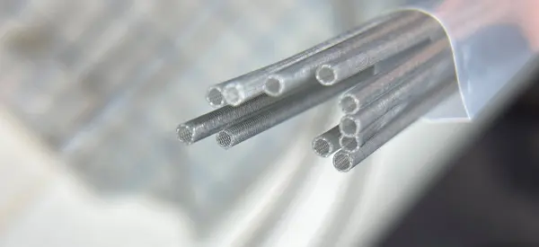 Diagram of parts of Braid Reinforced Tubing