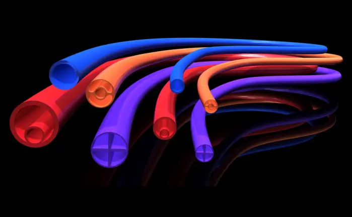 Multi-Durometer Braid Reinforced PTFE Lined Tubing