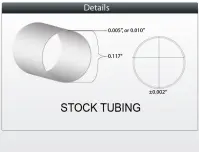 35D PebaSLIX™ Single Lumen Tubing ID 0.107” OD 0.117”