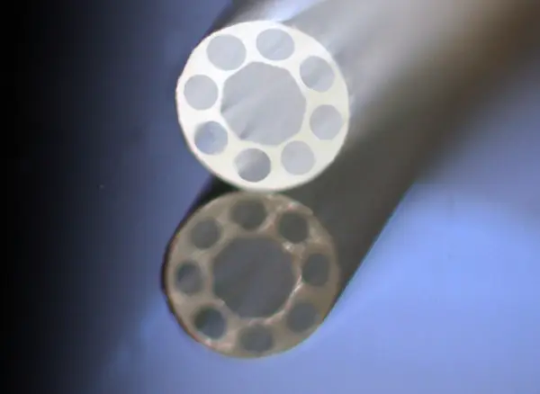 White Multi-lumen Tube