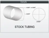 35D Pebax™ Single Lumen Tubing ID 0.042” OD 0.052”