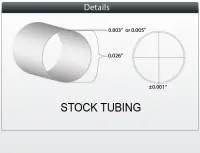 72D Pebax™ Single Lumen Tubing ID 0.016” OD 0.026”